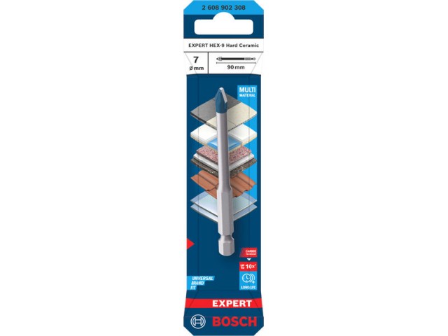 Sveder Bosch EXPERT HEX-9 Hard Ceramic, 2608902308